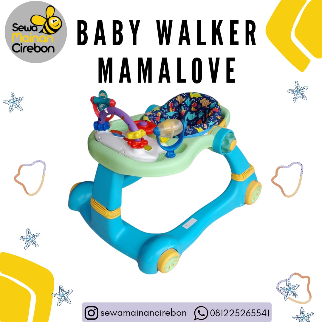 BABY WALKER COCOLATTE MAMALOVE 2 IN 1